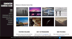 Desktop Screenshot of edmontoncameraclub.co.uk